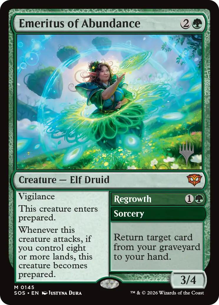 Emeritus of Abundance [Secrets of Strixhaven Promos] | Jack's On Queen