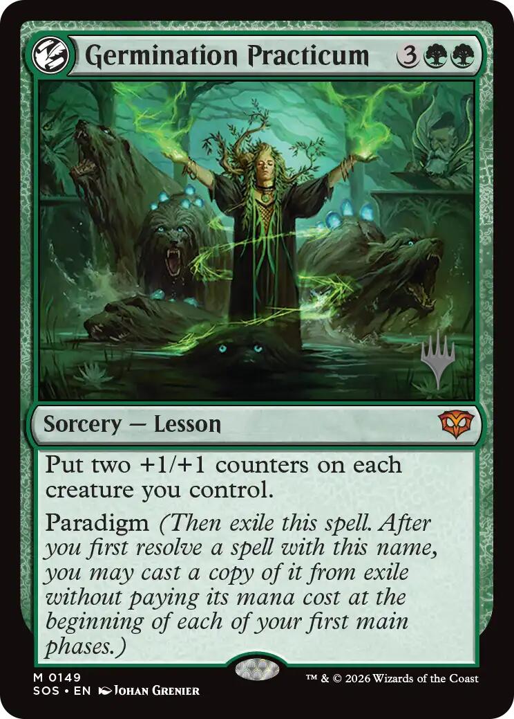 Germination Practicum [Secrets of Strixhaven Promos] | Jack's On Queen