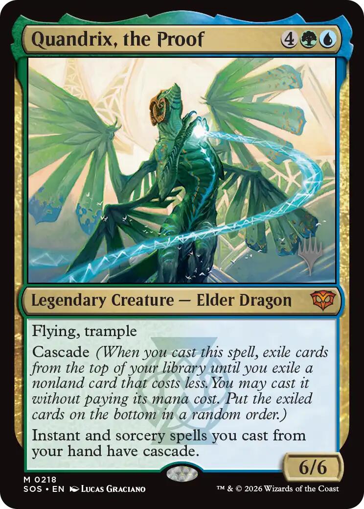 Quandrix, the Proof [Secrets of Strixhaven Promos] | Jack's On Queen