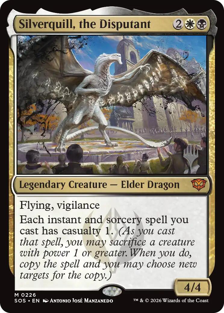 Silverquill, the Disputant [Secrets of Strixhaven Promos] | Jack's On Queen