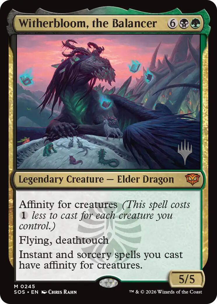 Witherbloom, the Balancer [Secrets of Strixhaven Promos] | Jack's On Queen