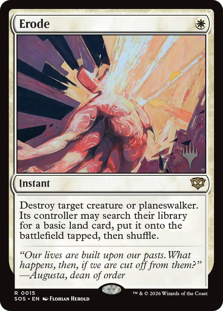 Erode [Secrets of Strixhaven Promos] | Jack's On Queen
