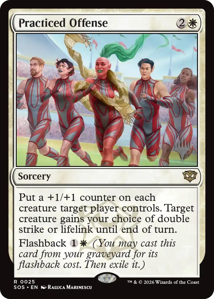 Practiced Offense [Secrets of Strixhaven Promos] | Jack's On Queen
