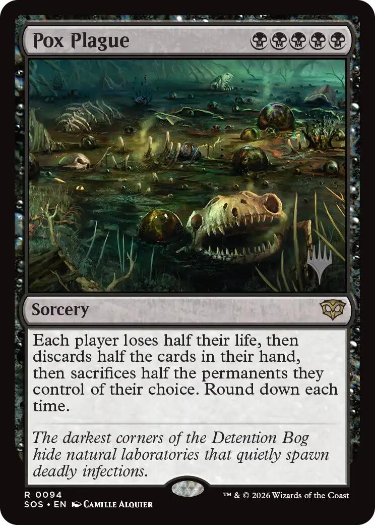 Pox Plague [Secrets of Strixhaven Promos] | Jack's On Queen