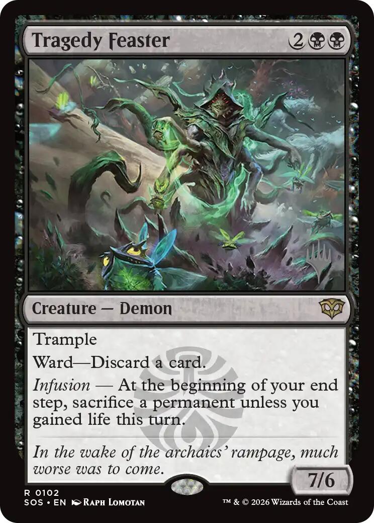 Tragedy Feaster [Secrets of Strixhaven Promos] | Jack's On Queen
