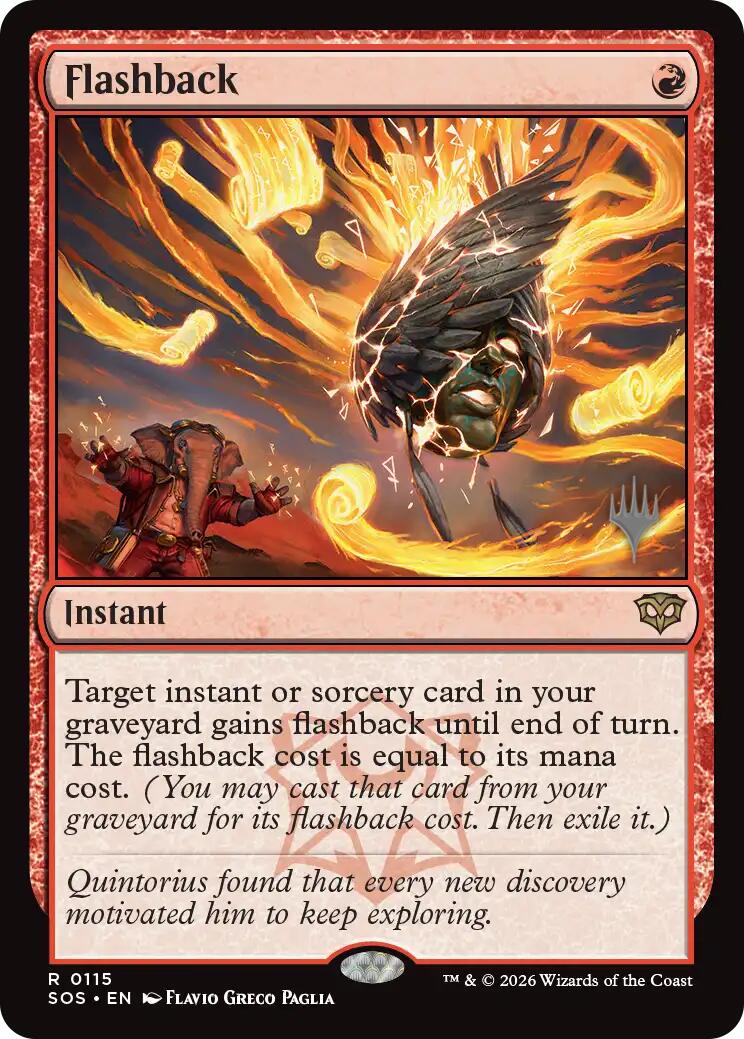 Flashback [Secrets of Strixhaven Promos] | Jack's On Queen