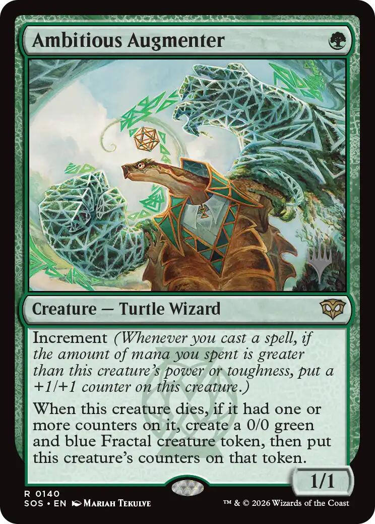 Ambitious Augmenter [Secrets of Strixhaven Promos] | Jack's On Queen