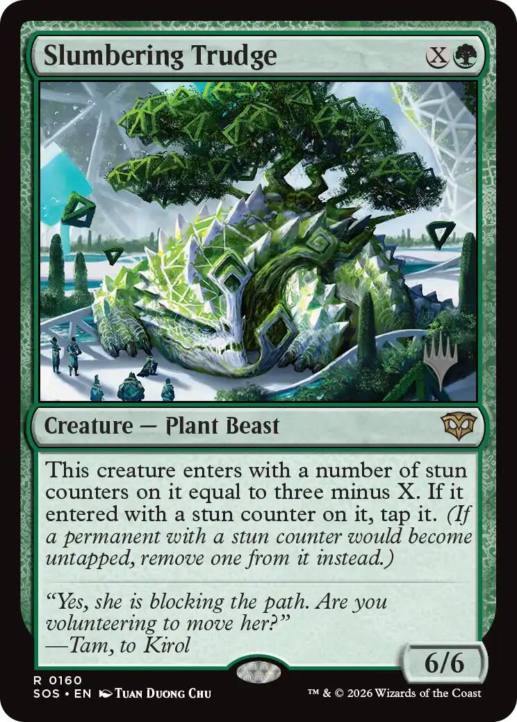 Slumbering Trudge [Secrets of Strixhaven Promos] | Jack's On Queen