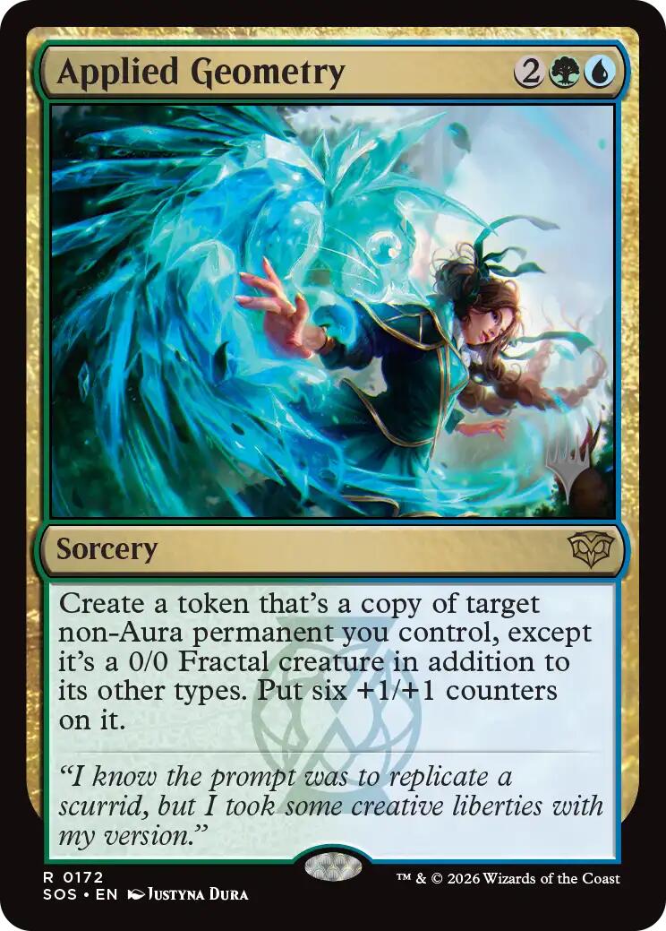Applied Geometry [Secrets of Strixhaven Promos] | Jack's On Queen