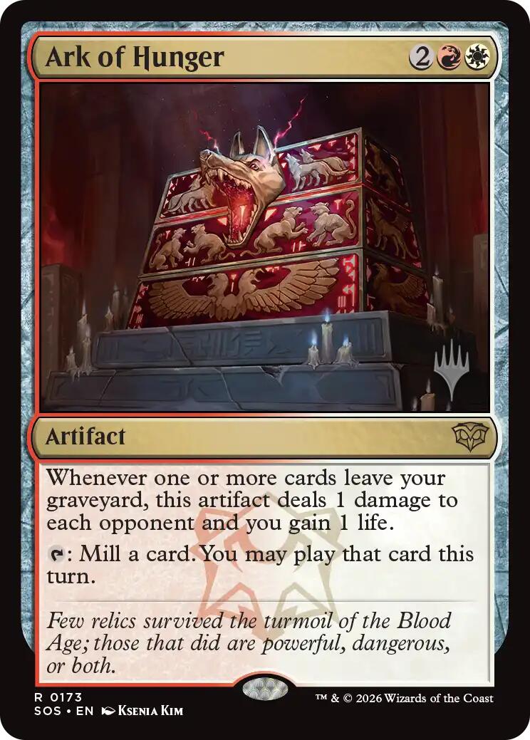 Ark of Hunger [Secrets of Strixhaven Promos] | Jack's On Queen