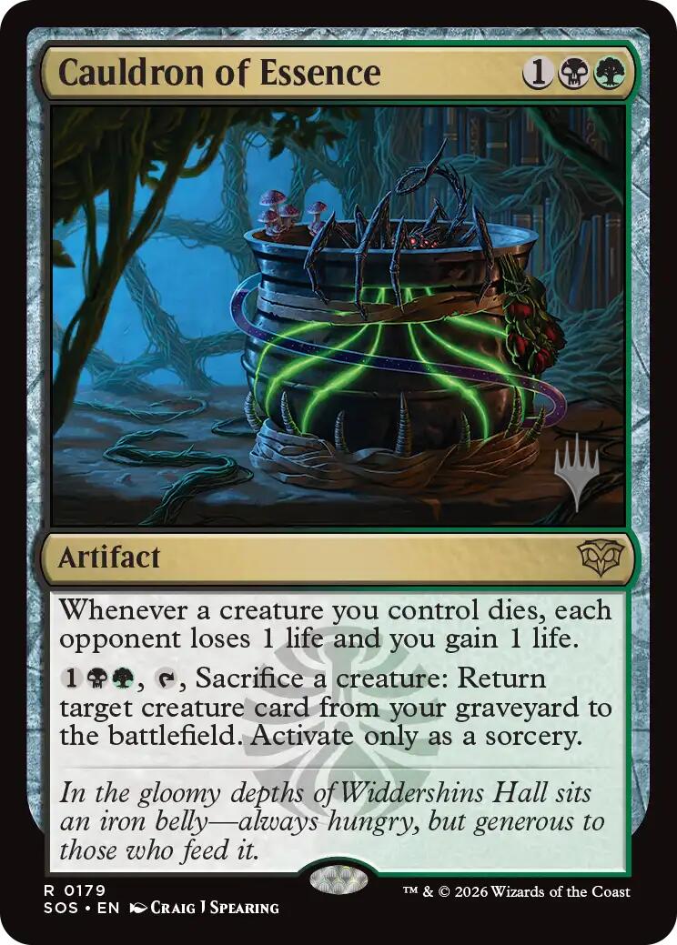 Cauldron of Essence [Secrets of Strixhaven Promos] | Jack's On Queen