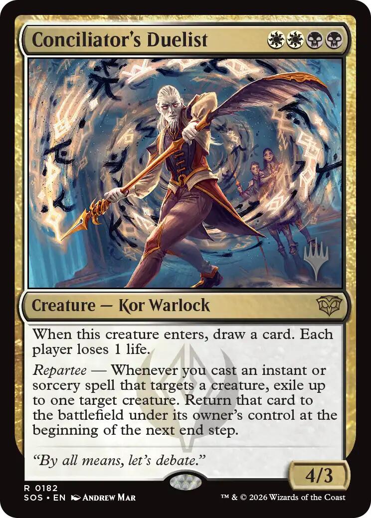 Conciliator's Duelist [Secrets of Strixhaven Promos] | Jack's On Queen
