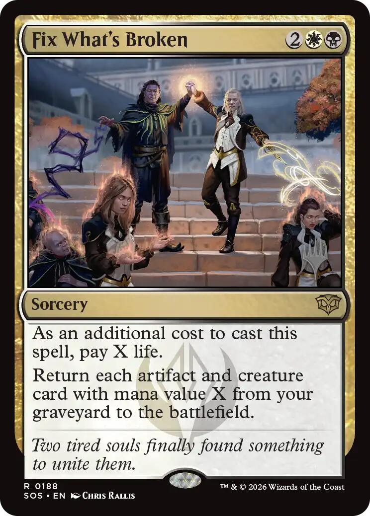 Fix What's Broken [Secrets of Strixhaven Promos] | Jack's On Queen