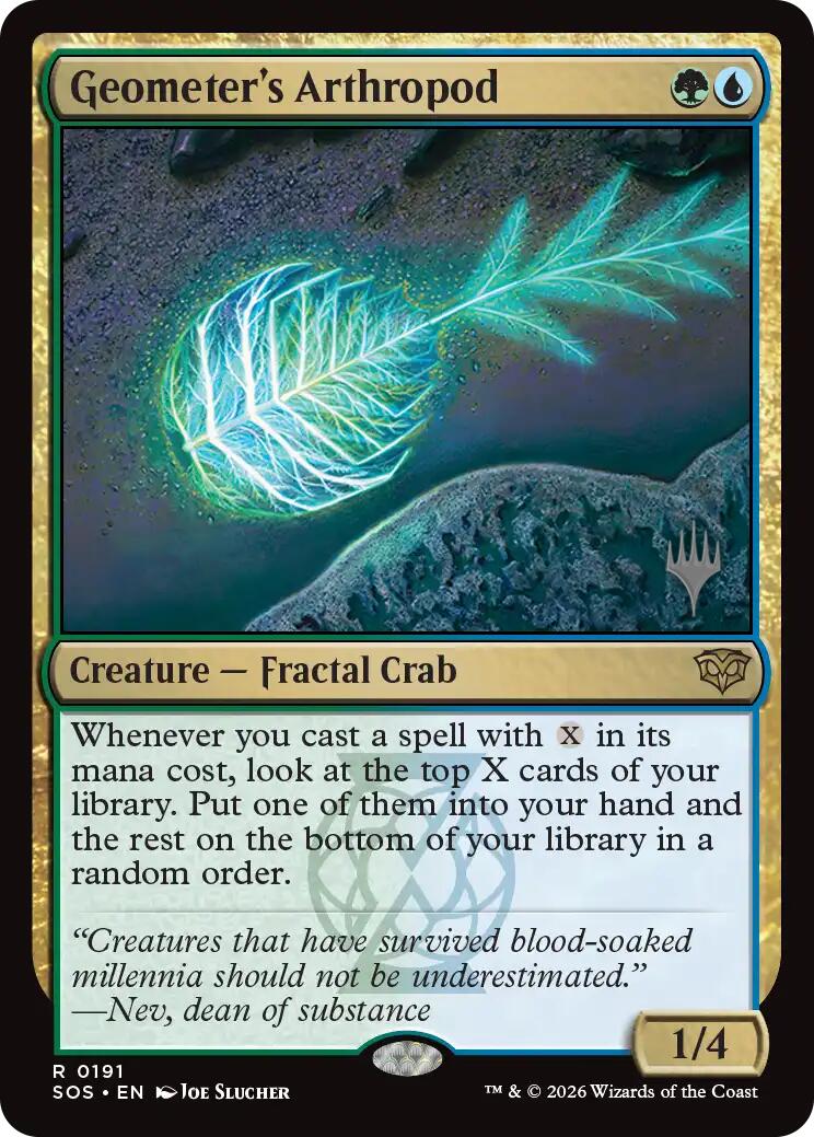 Geometer's Arthropod [Secrets of Strixhaven Promos] | Jack's On Queen