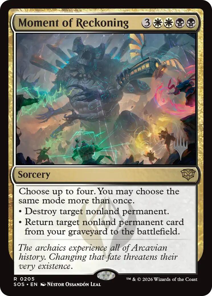 Moment of Reckoning [Secrets of Strixhaven Promos] | Jack's On Queen