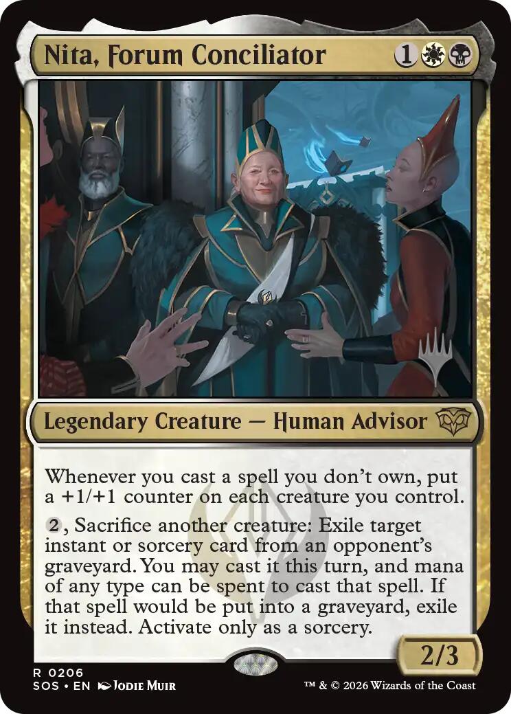 Nita, Forum Conciliator [Secrets of Strixhaven Promos] | Jack's On Queen