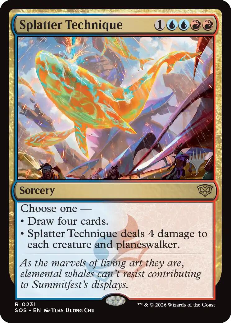Splatter Technique [Secrets of Strixhaven Promos] | Jack's On Queen
