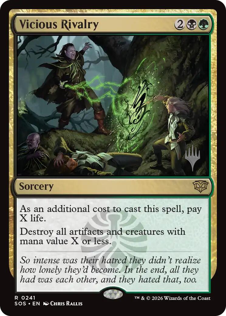 Vicious Rivalry [Secrets of Strixhaven Promos] | Jack's On Queen