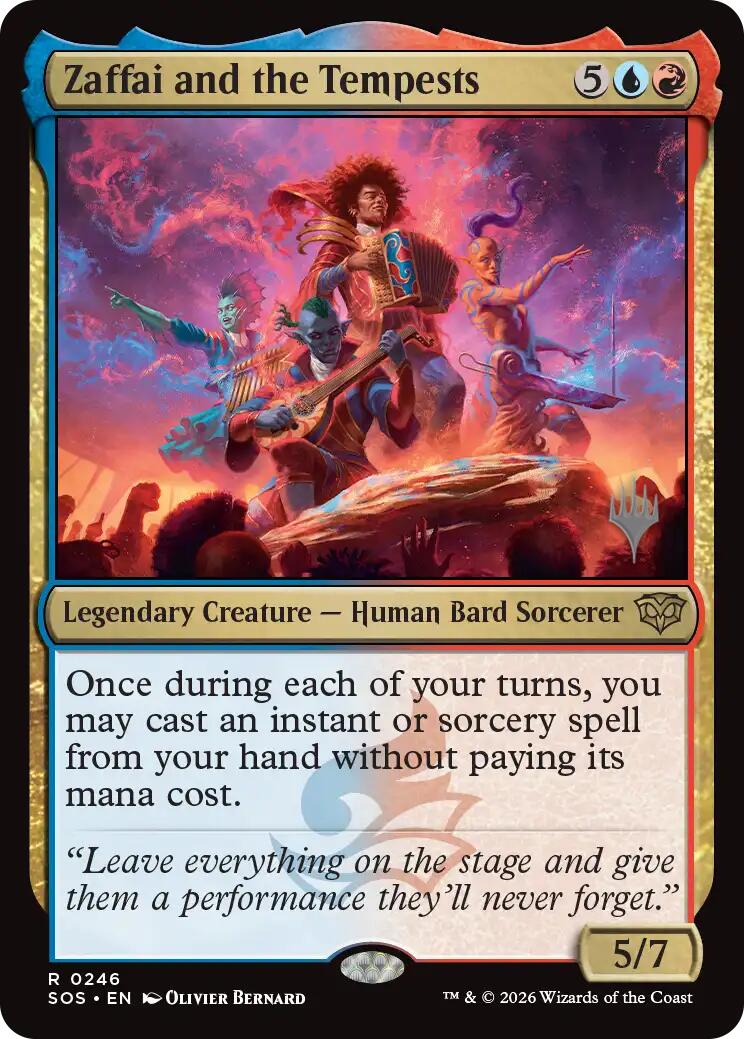 Zaffai and the Tempests [Secrets of Strixhaven Promos] | Jack's On Queen