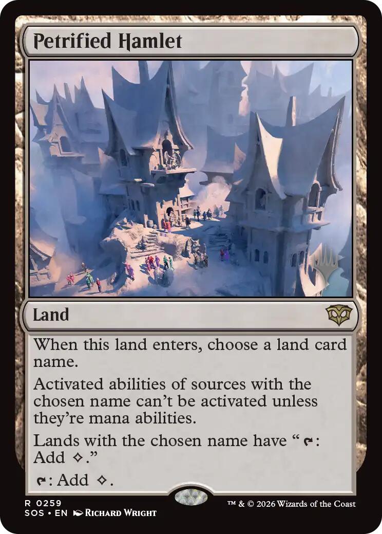 Petrified Hamlet [Secrets of Strixhaven Promos] | Jack's On Queen