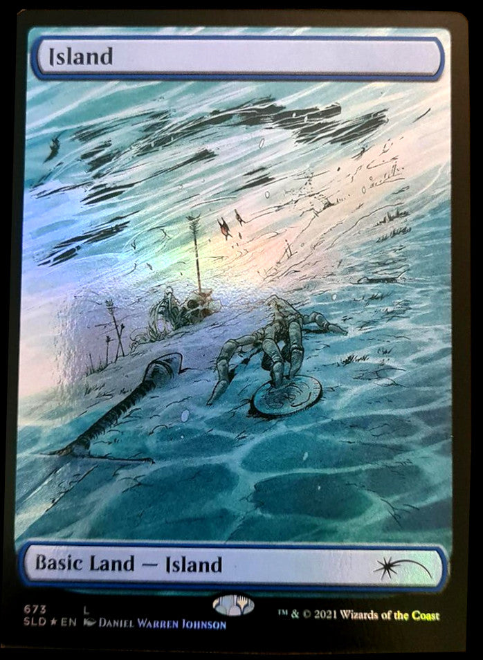 Island (673) [Secret Lair Drop Promos] | Jack's On Queen