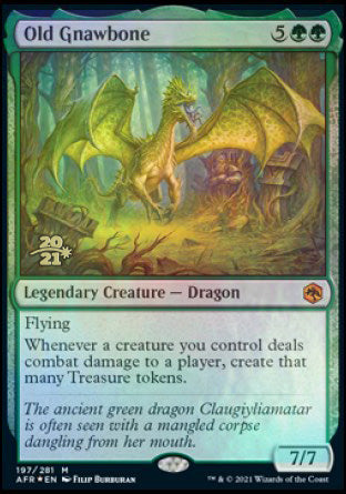 Old Gnawbone [Dungeons & Dragons: Adventures in the Forgotten Realms Prerelease Promos] | Jack's On Queen