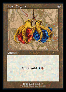 Izzet Signet (Retro) [Secret Lair Drop Series] | Jack's On Queen
