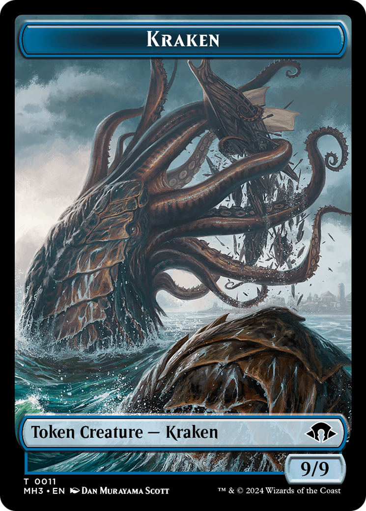 Kraken Token [Modern Horizons 3 Tokens] | Jack's On Queen