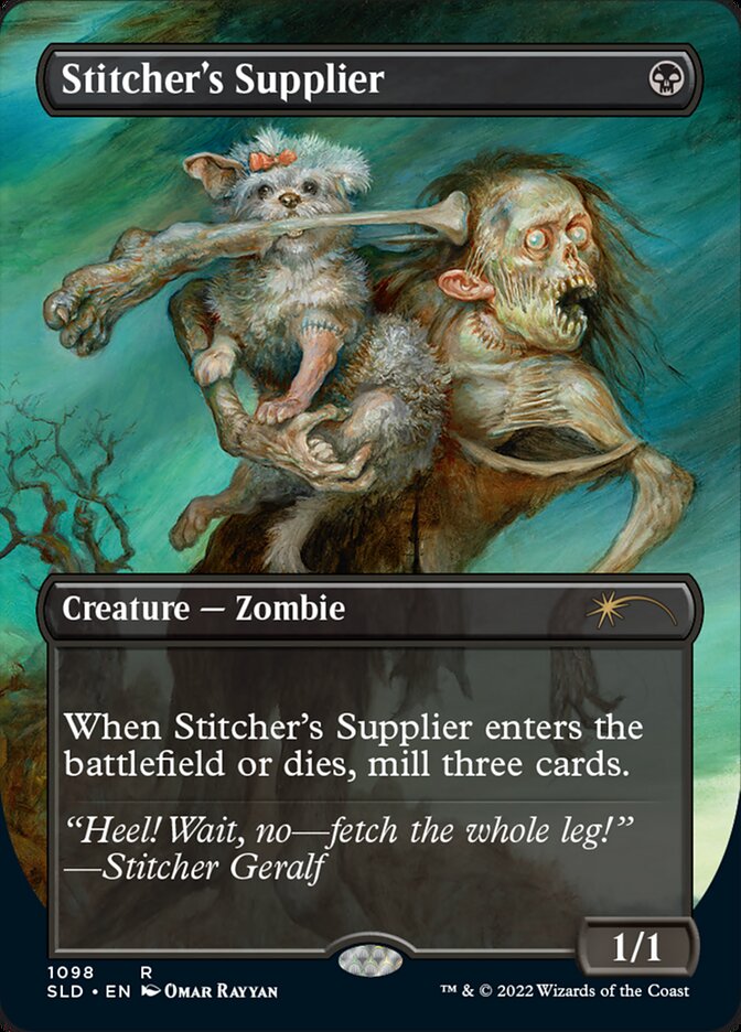 Stitcher's Supplier (Borderless) [Secret Lair Drop Series] | Jack's On Queen