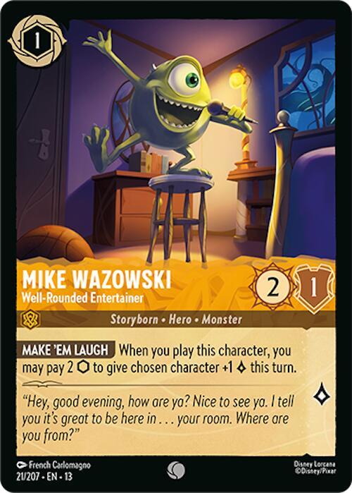 Mike Wazowski - Well-Rounded Entertainer (21/207) [Attack of the Vine!] | Jack's On Queen