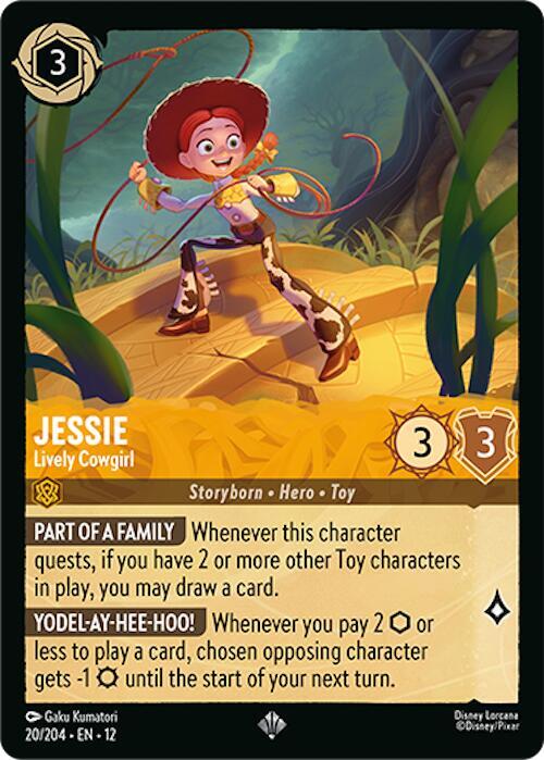 Jessie - Lively Cowgirl (20/204) [Wilds Unknown] | Jack's On Queen