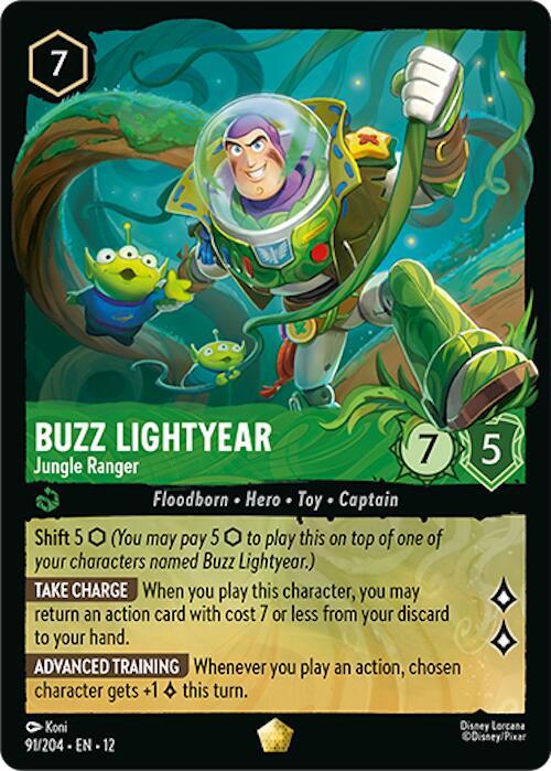 Buzz Lightyear - Jungle Ranger (91/204) [Wilds Unknown] | Jack's On Queen