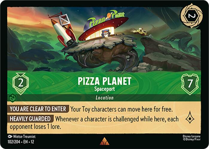 Pizza Planet - Spaceport (102/204) [Wilds Unknown] | Jack's On Queen
