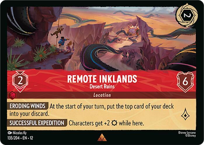 Remote Inklands - Desert Ruins (135/204) [Wilds Unknown] | Jack's On Queen