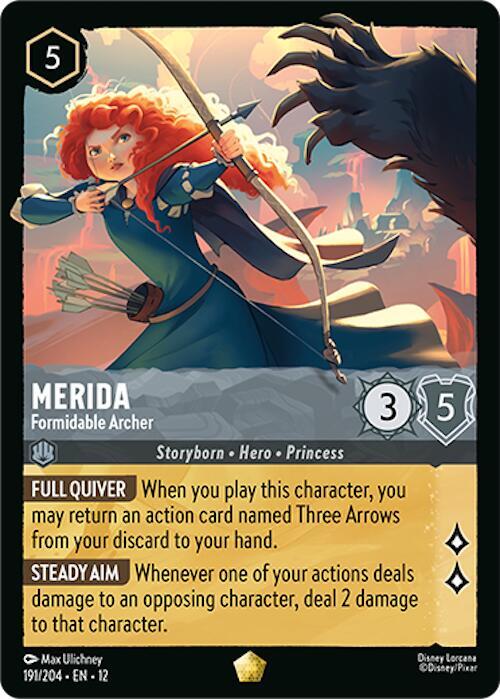 Merida - Formidable Archer (191/204) [Wilds Unknown] | Jack's On Queen