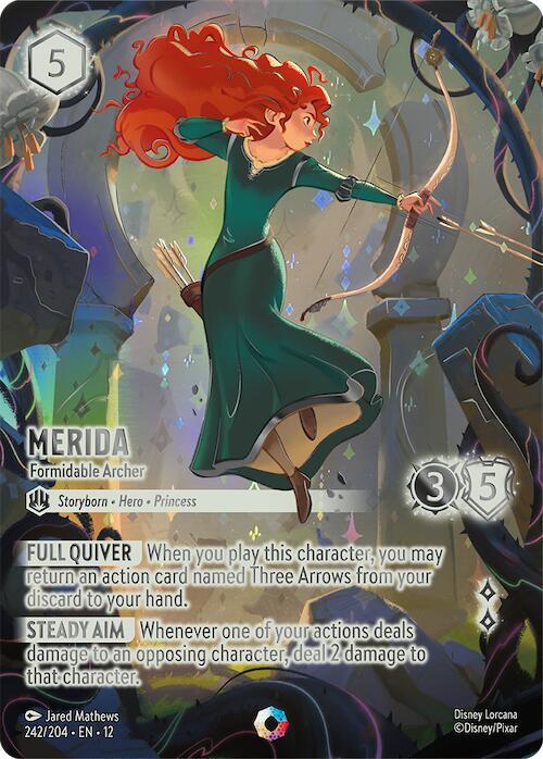 Merida - Formidable Archer (Iconic) (242/204) [Wilds Unknown] | Jack's On Queen