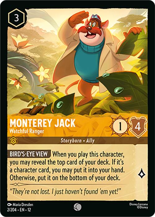 Monterey Jack - Watchful Ranger (2/204) [Wilds Unknown] | Jack's On Queen