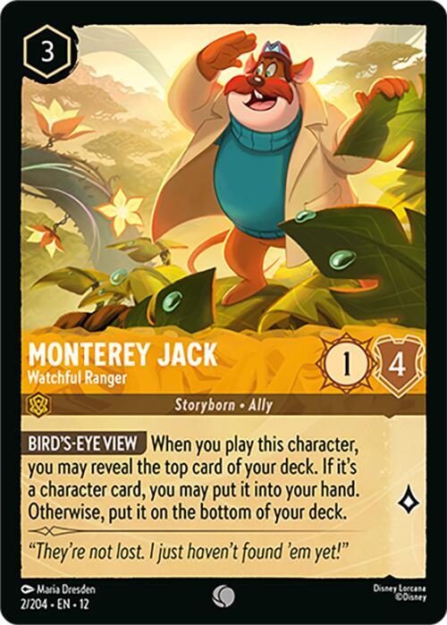 Monterey Jack - Watchful Ranger (2/204) [Wilds Unknown] | Jack's On Queen
