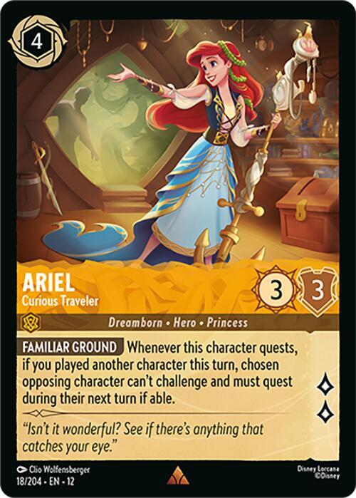 Ariel - Curious Traveler (18/204) [Wilds Unknown] | Jack's On Queen