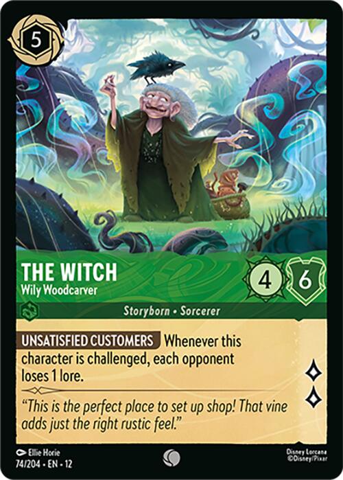 The Witch - Wily Woodcarver (74/204) [Wilds Unknown] | Jack's On Queen