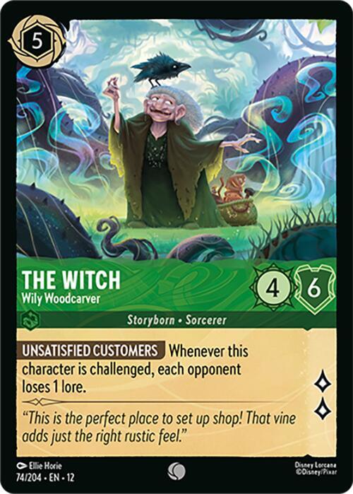 The Witch - Wily Woodcarver (74/204) [Wilds Unknown] | Jack's On Queen