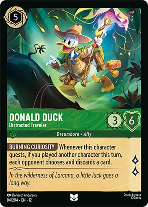 Donald Duck - Distracted Traveler (84/204) [Wilds Unknown] | Jack's On Queen