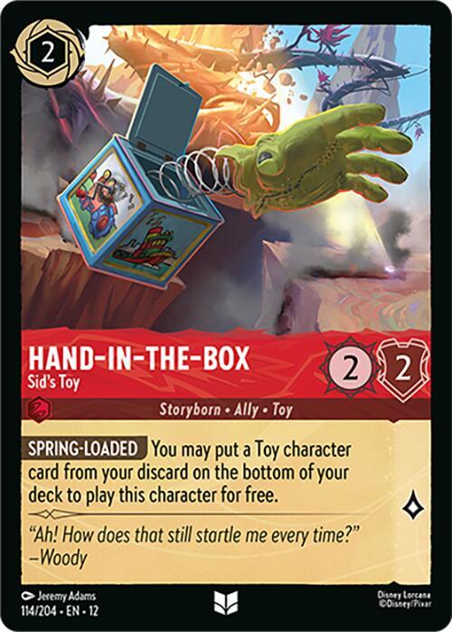 Hand-in-the-Box - Sid's Toy (114/204) [Wilds Unknown] | Jack's On Queen