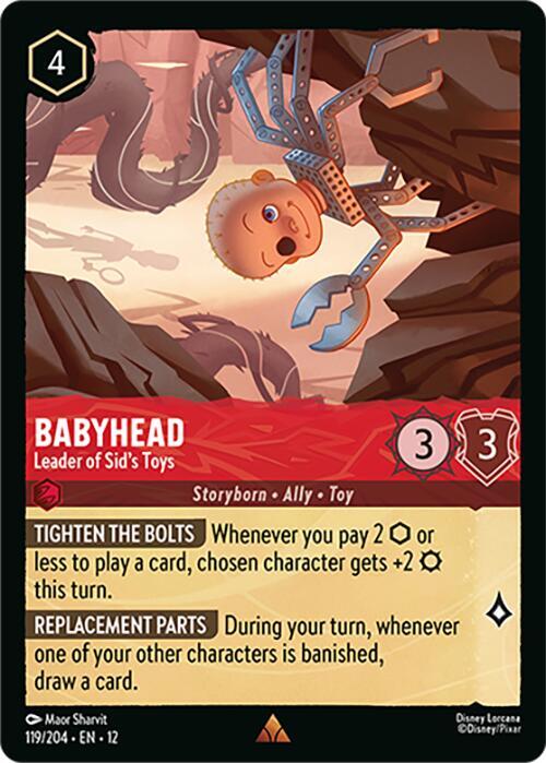 Babyhead - Leader of Sid's Toys (119/204) [Wilds Unknown] | Jack's On Queen