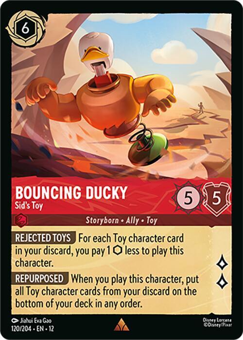 Bouncing Ducky - Sid's Toy (120/204) [Wilds Unknown] | Jack's On Queen