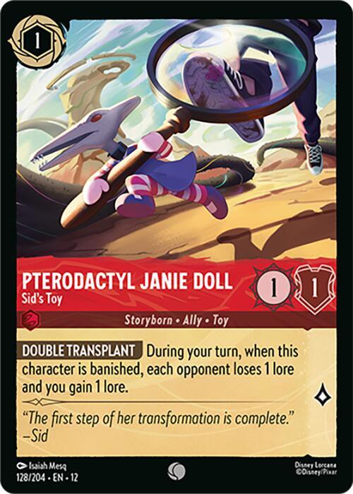 Pterodactyl Janie Doll - Sid's Toy (128/204) [Wilds Unknown] | Jack's On Queen