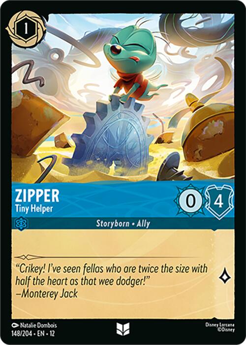 Zipper - Tiny Helper (148/204) [Wilds Unknown] | Jack's On Queen