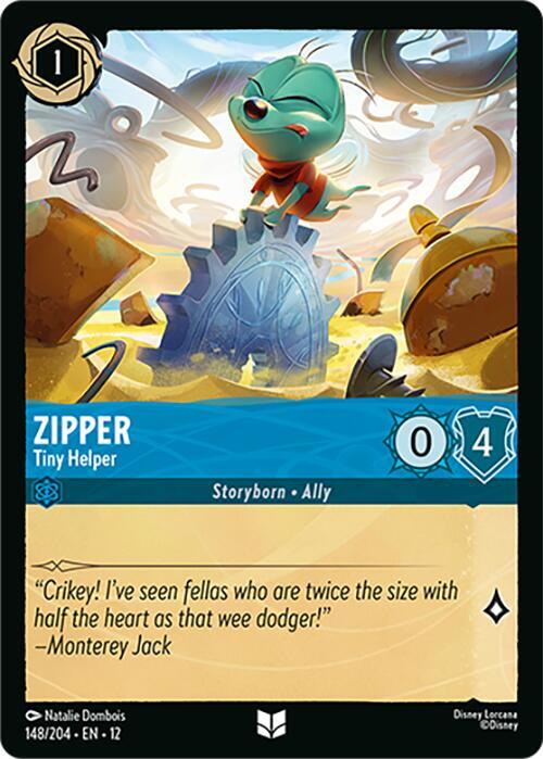 Zipper - Tiny Helper (148/204) [Wilds Unknown] | Jack's On Queen