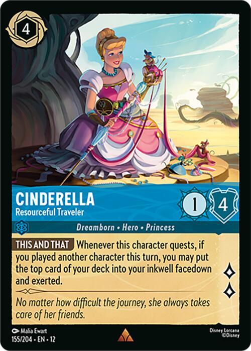 Cinderella - Resourceful Traveler (155/204) [Wilds Unknown] | Jack's On Queen