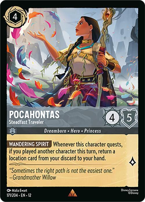 Pocahontas - Steadfast Traveler (171/204) [Wilds Unknown] | Jack's On Queen